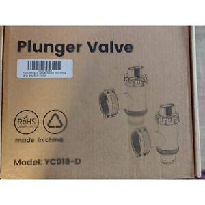 Plunger Valve YC018D Pool Heater Ground Pool Fitting Replacement Part